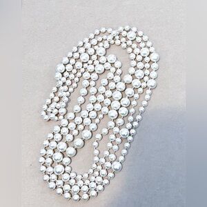 Two strands of Japanese pearls